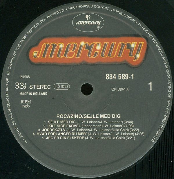 Rocazino : Sejle Med Dig (LP, Album)