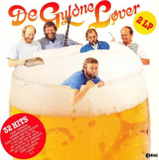 De Gyldne Løver : 32 Hits (2xLP, Comp)