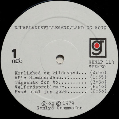 Djursland Spillemænd : Land Og Rock (LP, Album)