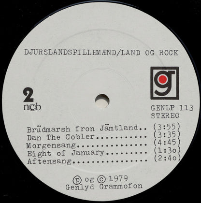 Djursland Spillemænd : Land Og Rock (LP, Album)