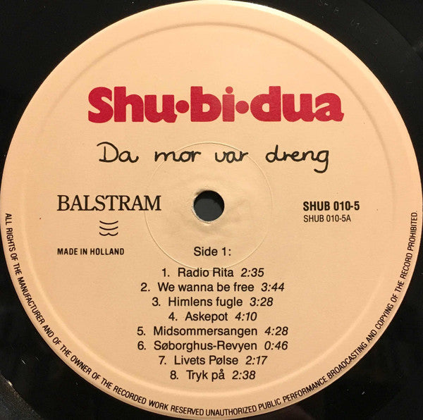 Shu•bi•dua* : Da Mor Var Dreng (LP, Comp)