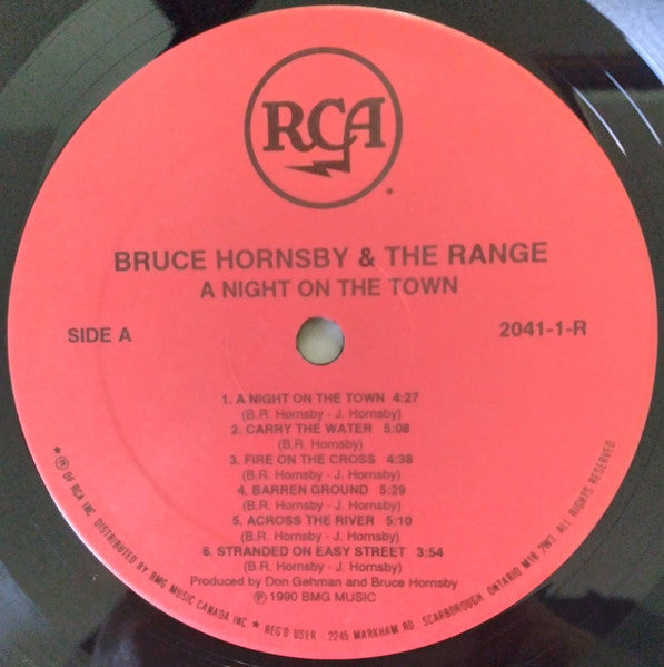 Bruce Hornsby And The Range : A Night On The Town (LP, Album)