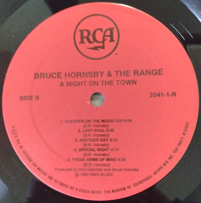 Bruce Hornsby And The Range : A Night On The Town (LP, Album)