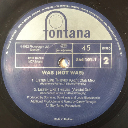 Was (Not Was) : Shake Your Head (12")