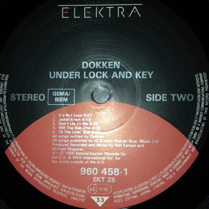 Dokken : Under Lock And Key (LP, Album)