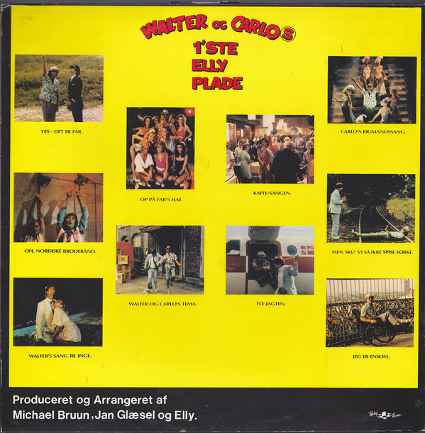 Walter Og Carlo : Walter Og Carlo's 1'ste Elly Plade (LP)