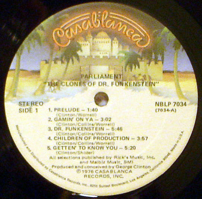 Parliament : The Clones Of Dr. Funkenstein (LP, Album)