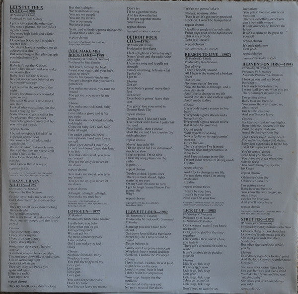 Kiss : Smashes, Thrashes & Hits (LP, Comp)