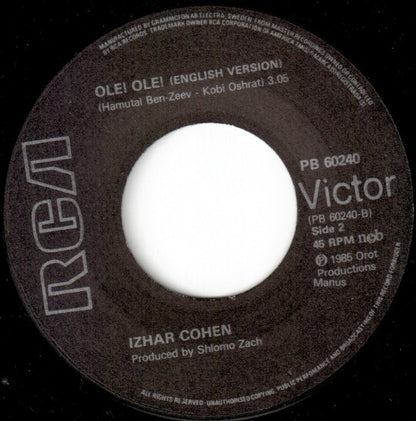 Izhar Cohen : Ole! Ole! (7", Single)