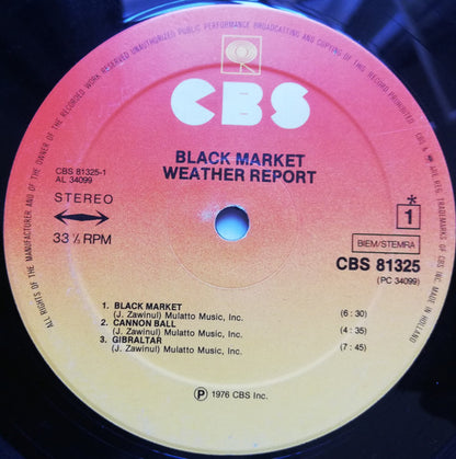 Weather Report : Black Market (LP, Album)