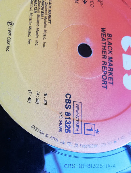 Weather Report : Black Market (LP, Album)