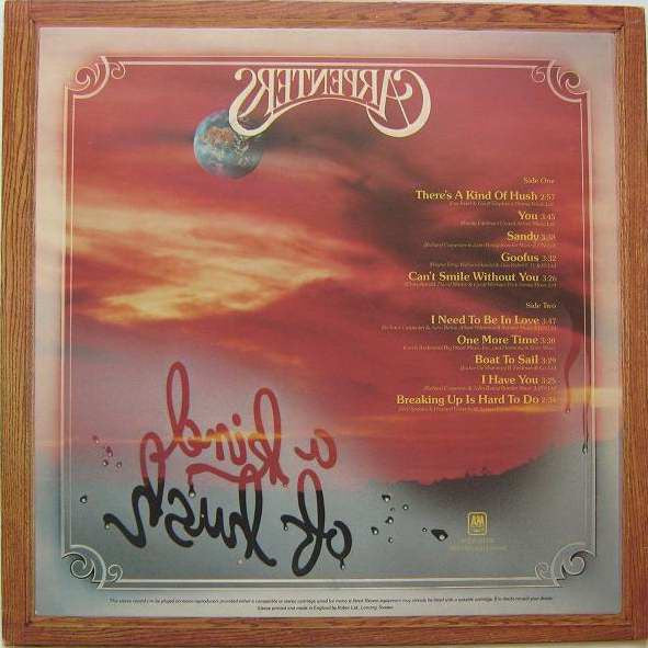 Carpenters : A Kind Of Hush (LP, Album, Rob)