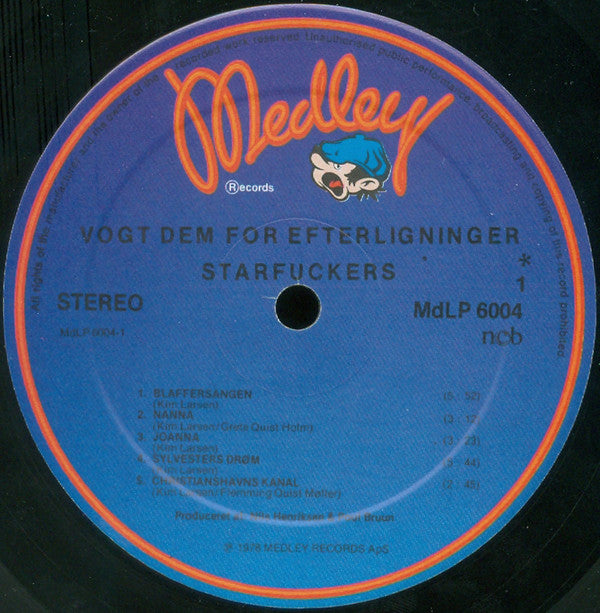 Starfuckers (2) : Vogt Dem For Efterligninger (LP, Album)