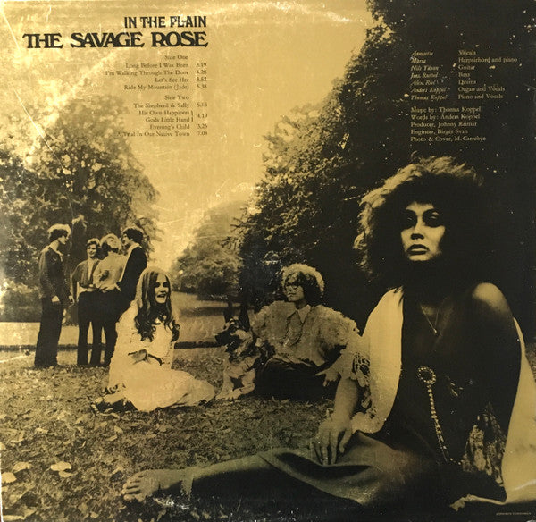 The Savage Rose* : In The Plain (LP, Album)