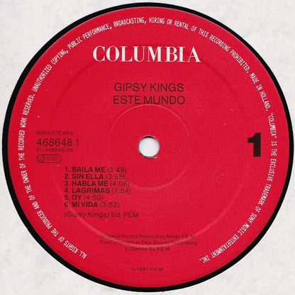 Gipsy Kings : Este Mundo (LP, Album)