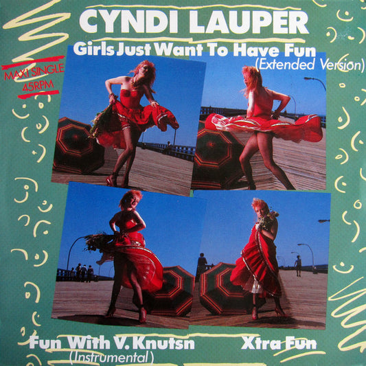 Cyndi Lauper : Girls Just Want To Have Fun (Extended Version) (12", Maxi)