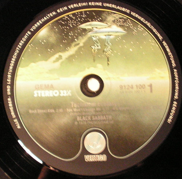 Black Sabbath : Technical Ecstasy (LP, Album, RE)