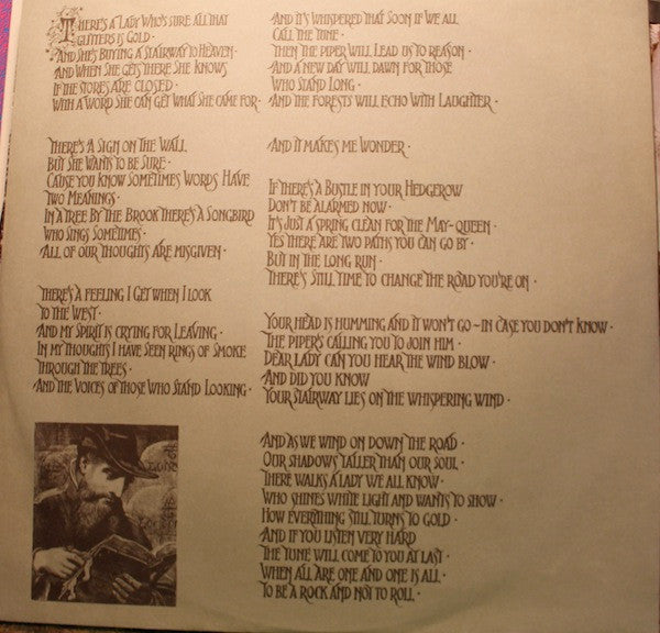 Led Zeppelin : Untitled (LP, Album, RE, Gat)