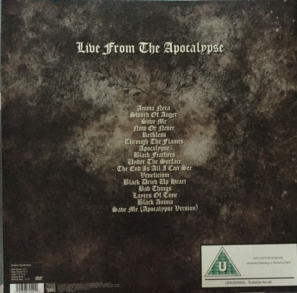 Lacuna Coil : Live From The Apocalypse (2xLP, Album + DVD-V, NTSC)