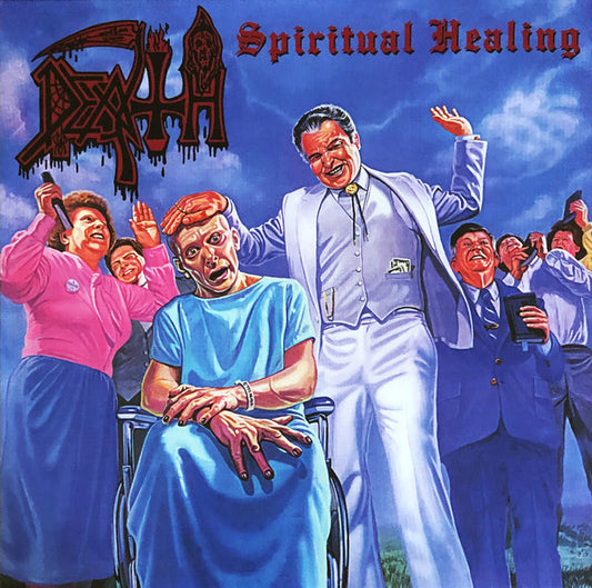 Death (2) : Spiritual Healing (LP, Album, RE, RM, RP, Blu)