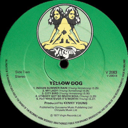 Yellow Dog : Yellow Dog (LP, Album)