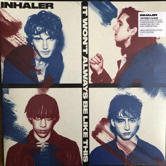 Inhaler (12) : It Won’t Always Be Like This (LP, Album, Ltd, Cle)