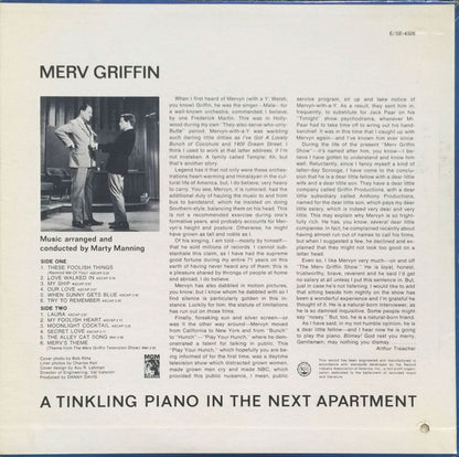 Merv Griffin : A Tinkling Piano In The Next Apartment (LP, Album)