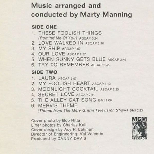 Merv Griffin : A Tinkling Piano In The Next Apartment (LP, Album)