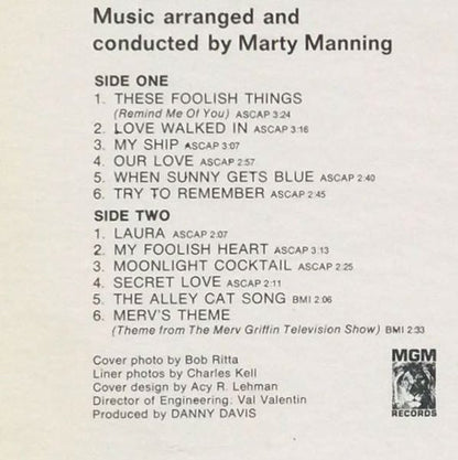 Merv Griffin : A Tinkling Piano In The Next Apartment (LP, Album)