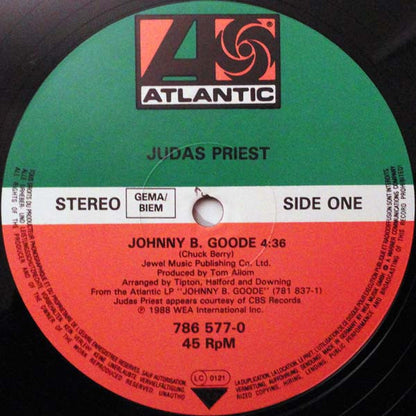 Judas Priest : Johnny Be Good (12", Maxi)