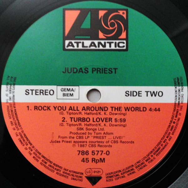 Judas Priest : Johnny Be Good (12", Maxi)