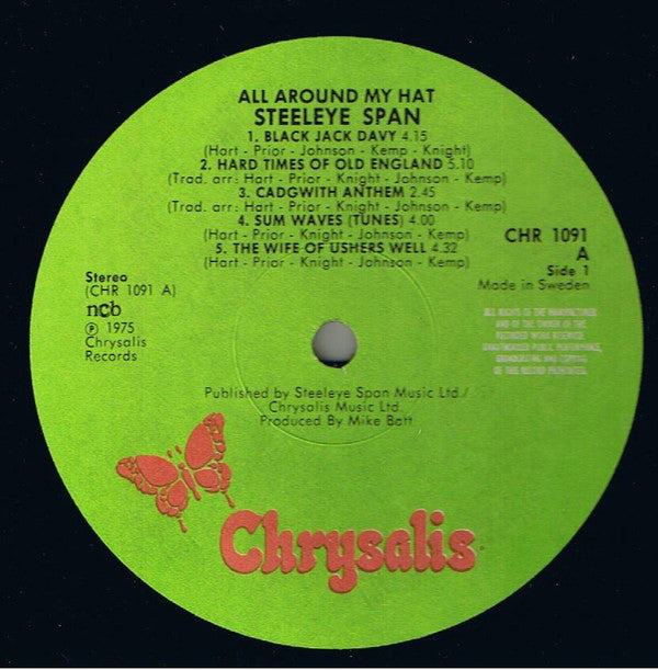Steeleye Span : All Around My Hat (LP, Album)
