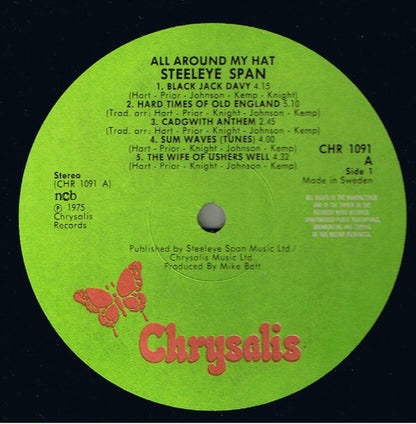 Steeleye Span : All Around My Hat (LP, Album)