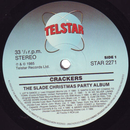 Slade : Crackers - The Slade Christmas Party Album (LP, Album, Comp, M/Print)