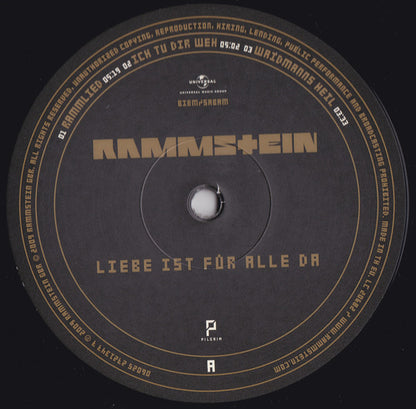 Rammstein : Liebe Ist Für Alle Da (2xLP, Album, 180)