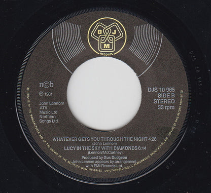 Elton John Band Featuring John Lennon And Muscle Shoals Horns : 28th November 1974... (7")