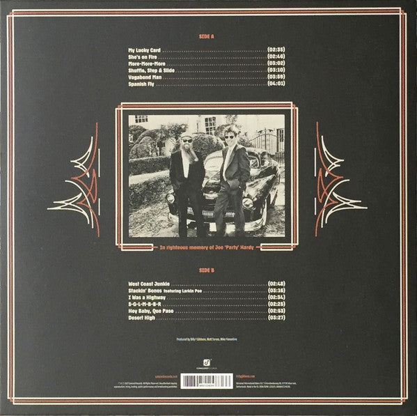 Billy Gibbons : Hardware (LP, Album, Red)