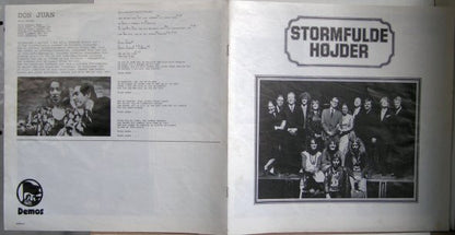 Jomfru Ane* : Stormfulde Højder (Live!) (LP, Album)