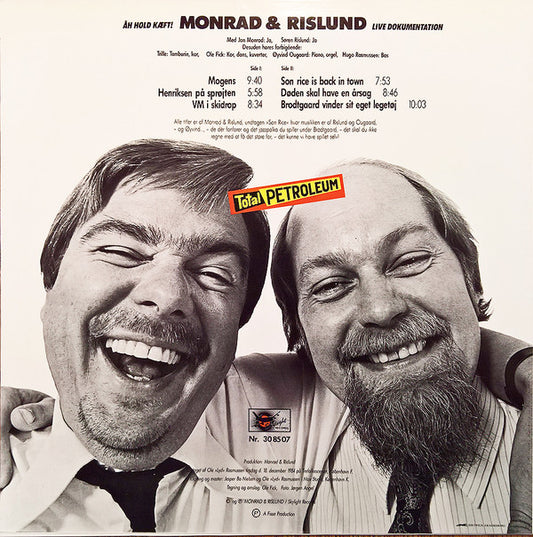 Monrad & Rislund, Totalpetroleum : Åh Hold Kæft! (Live Dokumentation) (LP, Album)