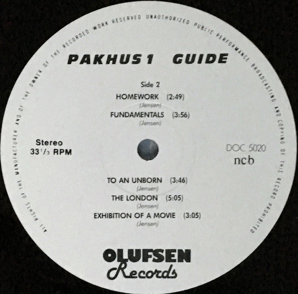 Pakhus 1 : Guide (LP)