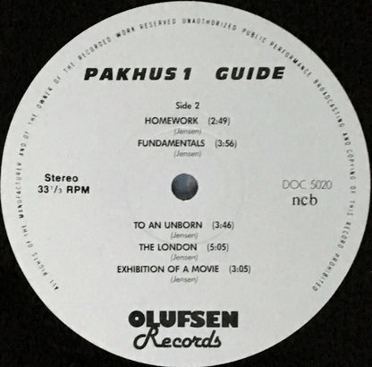 Pakhus 1 : Guide (LP)