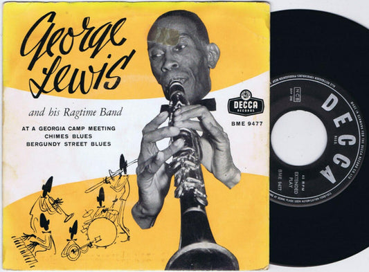 George Lewis' Ragtime Band : George Lewis And His Ragtime Band (7", EP)
