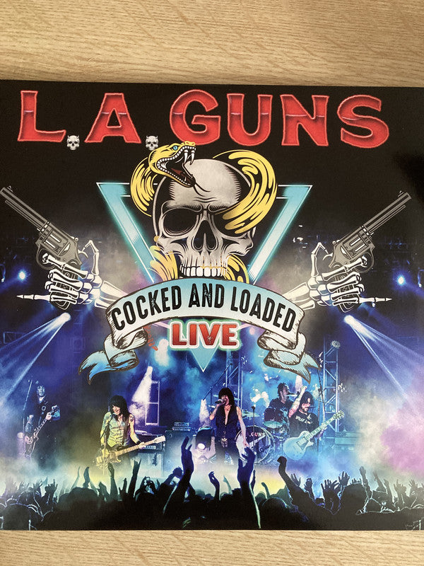 L.A. Guns : Cocked and Loaded (Live) (2xLP, Album, Ltd, Red)