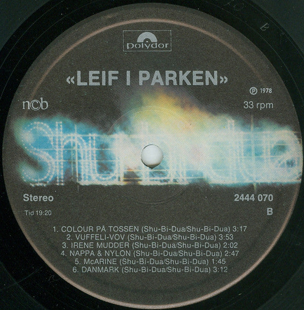 Shu-Bi-Dua : Leif I Parken (LP, Album, Cus)