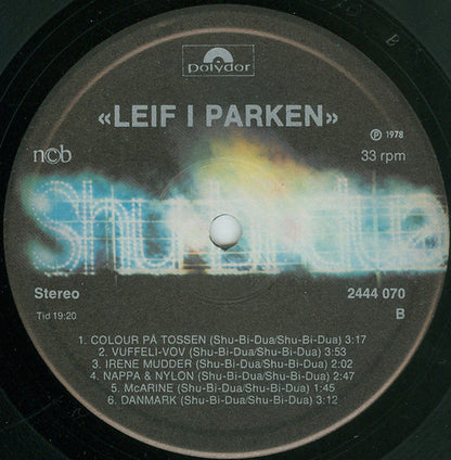 Shu-Bi-Dua : Leif I Parken (LP, Album, Cus)