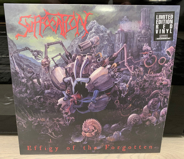 Suffocation : Effigy Of The Forgotten (LP, Album, Ltd, RE, Red)