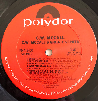 C.W. McCall : C.W. McCall's Greatest Hits (LP, Comp, Club, CRC)