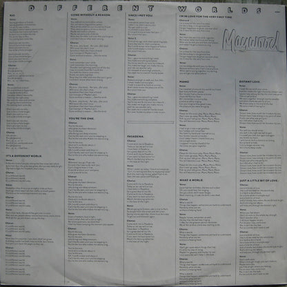 Maywood : Different Worlds (LP, Album)