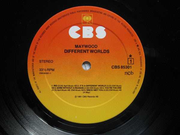 Maywood : Different Worlds (LP, Album)