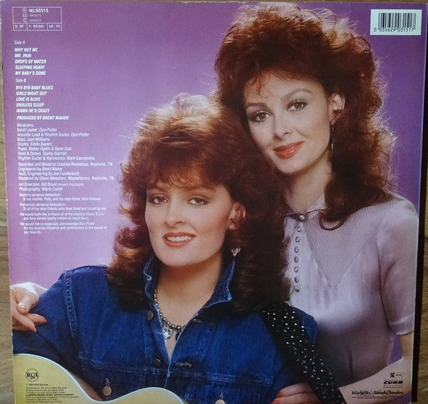 Wynonna & Naomi - The Judds* : Why Not Me (LP, Album, RE)